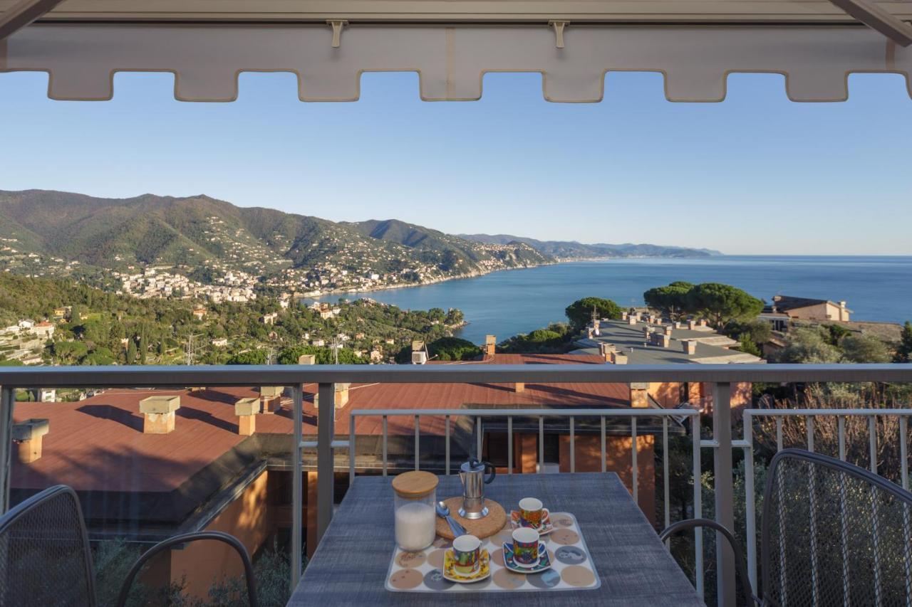 Casa Linda Vista Da Sogno, Piscina E Tennis Rapallo Exteriér fotografie