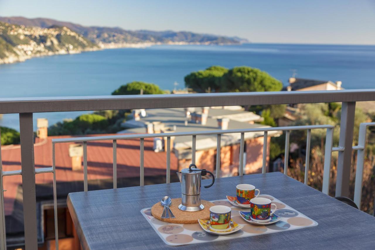Casa Linda Vista Da Sogno, Piscina E Tennis Rapallo Exteriér fotografie